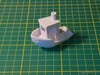 Como era de se esperar, o clássico teste de Benchy também fica bem impresso.