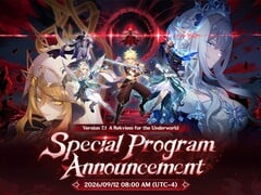 Arte promocional do Programa Especial da Versão 7.1 do Genshin Impact.