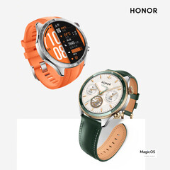 Honor anuncia o Watch 5 Pro em duas cores. (Fonte da imagem: Honor - editado)