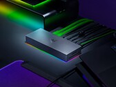 O Razer Thunderbolt 5 Dock tem iluminação RGB e um slot para SSD M.2 (Fonte da imagem: Razer)