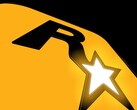 O logotipo do monólito da Rockstar Games é mostrado (Fonte da imagem: Rockstar Games com edições)