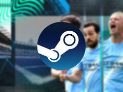 O novo jogo gratuito se torna tendência, mas recebe cerca de 20% de críticas positivas no dia do lançamento. Foto: foto da capa editada do Football Club Champions. (Fonte da imagem: Steam)