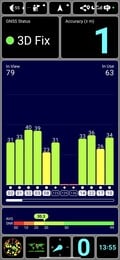 Teste de GPS: ao ar livre