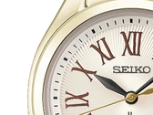 O novo Seiko HEA006J vem com algarismos romanos no mostrador.