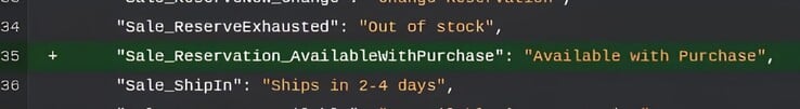 Código no backend do Steam.