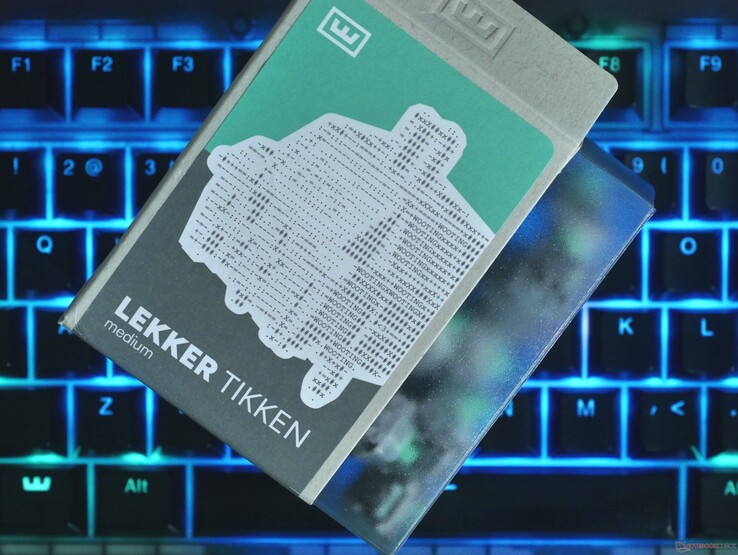 Embalagem do interruptor Wooting Lekker Tikken. (Fonte da imagem: Julian van der Merwe / Notebookcheck)