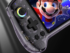 A Anbernic sugere que o RG557 será poderoso o suficiente para emular o Nintendo Wii e muito mais. (Fonte da imagem: Anbernic - editado) 