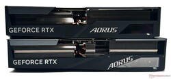 Aorus GeForce RTX 4070 Ti Master (Superior) e RTX 4080 Master (Inferior)