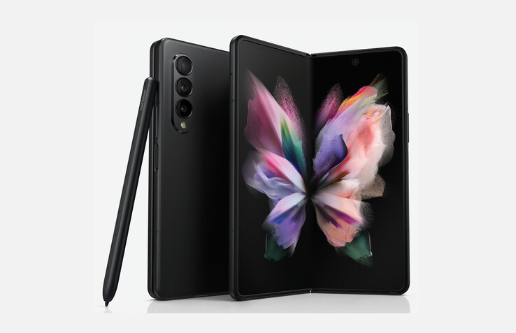 O Galaxy Z Fold 3 se parece com seu predecessor por dentro. (Fonte da imagem: Evan Blass)