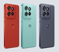 Seleção de cores do Motorola Edge 60 Neo