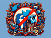 Legislação de acesso à mídia social com restrição de idade na Indonésia (Fonte da imagem: Gerada usando DALL-E 3)