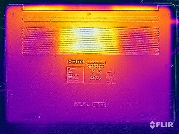 Teste de estresse de temperatura da superfície (parte inferior)