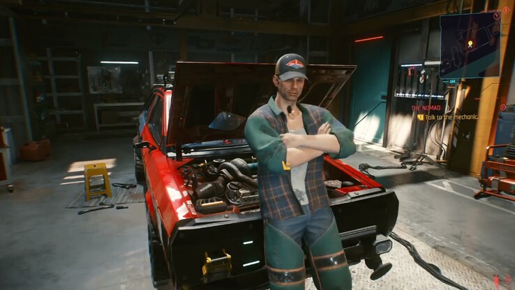 Captura de tela do Cyberpunk 2077. (Fonte da imagem: CD Projekt Red)