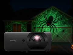 O projetor LH830ST da BenQ (na foto) é um modelo de mapeamento doméstico. (Fonte da imagem: BenQ, editado)