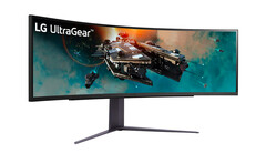 O UltraGear 49GR85DC-B estará disponível primeiro nos EUA antes de alcançar outros mercados. (Fonte de imagem: LG)