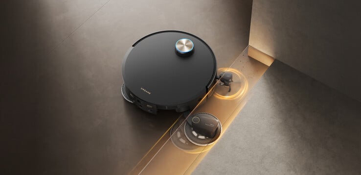 Com a tecnologia UltraExtend, a série X60 também varre e passa o esfregão embaixo dos móveis.