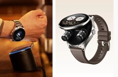 O Huawei Watch Buds 2 inclui fones de ouvido totalmente sem fio em um smartwatch.