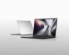 O laptop Wildcat Lake Gram Book possui um design relativamente compacto e leve. Na foto: uma imagem promocional mostrando as duas opções de cor.