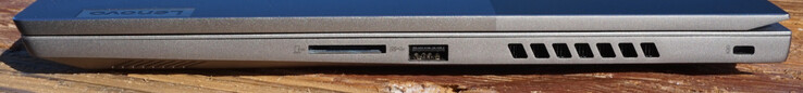 Certo: Slot para cartão SD, USB-A (5 Gbit/s), fechadura Kensington