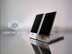 O Looking Glass Go está disponível nos acabamentos branco e transparente (Fonte da imagem: Looking Glass)