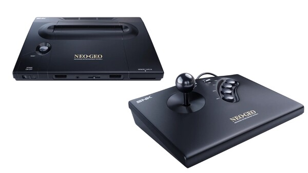 O NeoGeo AES+ virá com um Arcade Stick com fio.