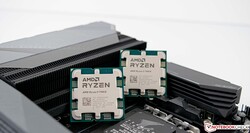 A AMD Ryzen 9 7900X e a AMD Ryzen 5 7600X em revisão: fornecido pela AMD Alemanha