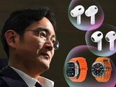 É difícil ignorar as semelhanças gritantes entre os dispositivos mais recentes da Samsung e seus equivalentes no site Apple (Fonte da imagem: AFP - editado)