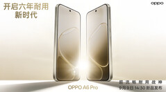 Teaser de lançamento do Oppo A6 Pro. (Fonte da imagem: Oppo)