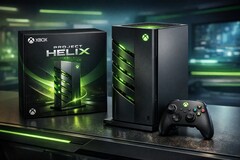 Imagem gerada por IA do sistema híbrido Project Helix da Microsoft.