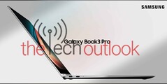 Samsung Galaxy Livro 3 Pro. (Fonte da imagem: TheTechOutlook)
