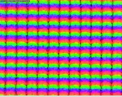 Subpixels levemente granulados