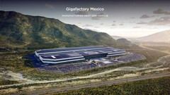 A construção da Gigafactory México começará em 3 meses (imagem: Tesla)