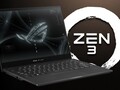 O fator Zen 3 ajuda a tornar o Asus ROG Flow X13 um poderoso laptop conversível. (Fonte da imagem: Asus/AMD - editado)