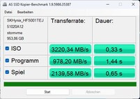 Cópia de SSD AS