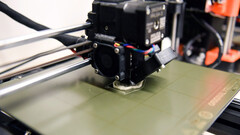 Impressão em 3D do andaime protético (imagem: Technion)