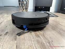 A escova lateral é longa, mas infelizmente não pode ser estendida.