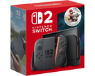 Uma imagem promocional da embalagem da caixa do Nintendo Switch 2 US mostrada em um fundo branco. (Fonte da imagem: Nintendo)