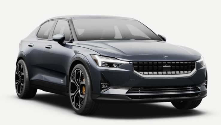 O Polestar 3 carrega claramente a mesma linguagem de design frontal do Polestar 2. (Imagem: Polestar)