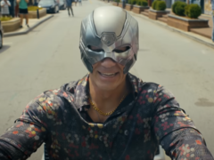 Uma captura de tela de John Cena estrelando como Peacemaker no trailer oficial da segunda temporada de Peacemaker (fonte da imagem: DC YT)