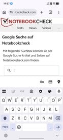 Gboard no modo retrato