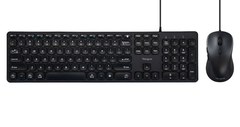 O teclado e o mouse Targus EcoSmart oferecem desempenho sem atrasos ao utilizar um cabo USB-C.