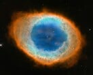 Uma imagem que mostra uma nebulosa.