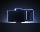 Espera-se que o DC-T1 faça sua estreia mundial. Na foto: uma imagem promocional mostrando a tela acoplada a um iPhone.