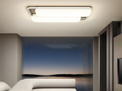 A Xiaomi Mijia Smart Ceiling Light Pro para a sala de estar tem uma potência de 140 W e uma luminosidade máxima de 10.000 lúmens. (Fonte de imagem: Xiaomi)