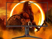 A AOC comercializa o AGON GAMING C27G2Z3/BK como tendo um design sem moldura de três lados. (Fonte da imagem: AOC)