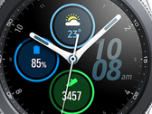 O Samsung Galaxy Watch 3 virá nos tamanhos de 41 mm e 45 mm. (Fonte da imagem: @evleaks)