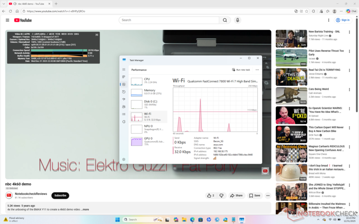 Reprodução de vídeo 4K60 suave, sem perda de quadros gravados