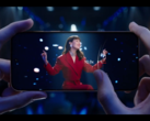 Uma prévia oficial da tela do Pura 80. (Fonte da imagem: Huawei)