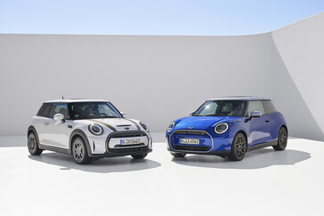 O novo Mini Cooper SE apresenta uma linguagem de design muito mais limpa do que seu antecessor. (Fonte da imagem: Mini)