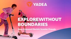 A Yadea lança uma nova scooter. (Fonte: Yadea)